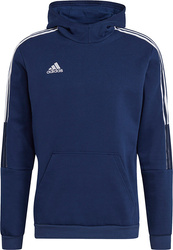 Bluza męska adidas Tiro 21 Sweat Hoody granatowa GH4464