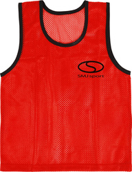 Znacznik treningowy piłkarski na koszulkę TBN-SF R czerwony