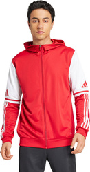 Bluza męska adidas Squadra 25 Hoody czerwona JD2990