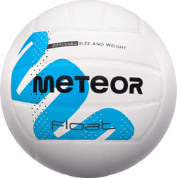 Piłka siatkowa Meteor Pvc biało-niebieska 17410