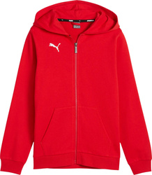 Bluza dla dzieci Puma teamGoal Casuals Hooded czerwona 658596 01
