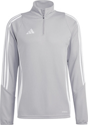 Bluza męska adidas Tiro 24 Training Top szaro-biała IS1041