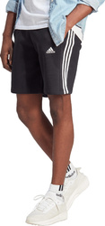 Spodenki męskie adidas Essentials Fleece 3-Stripes czarne IB4026