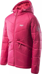 Dziecięca kurtka przejściowa z kapturem pikowana Bejo Fumio Jrg różowa rozmiar 140