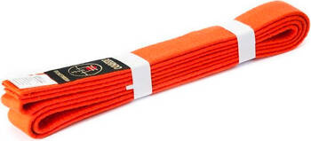 Pas kimono do strojów sztuk walki kimon Karate Judo Bushindo pomarańczowy 240 cm