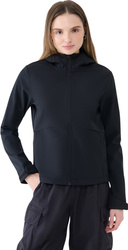 Kurtka damska softshell 4F F320 czarna 4FWSS25TSOFF320 20S