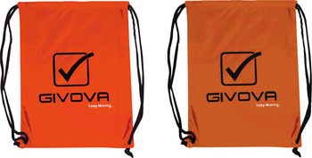 Plecak torba worek na buty sportowy szkolny Givova Sacchetto pomarańczowy