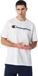 Koszulka męska Champion SS Tee biała 220256 WW001
