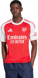 Koszulka męska adidas Arsenal 25/26 Home AFC czerwona JI9517