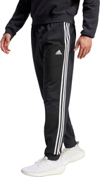 Spodnie męskie adidas Primegreen Essentials Warm-Up Tapered 3-Stripes Track czarne H46105