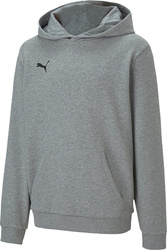 Bluza dla dzieci Puma teamGOAL 23 Casuals Hoody Jr Medi szara 656711 33