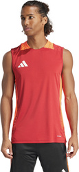 Koszulka męska adidas Tiro 24 Competition Training Sleeveless Jersey czerwona IR5474