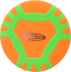 Talerz dysk do frisbee Sunflex Mutant pomarańczowo-zielony średnica 23,5cm 81139