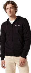Bluza męska Champion Full Zip Hoodie Sweatshirt czarna 220731 KK001