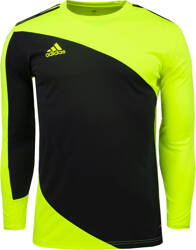 Bluza bramkarska męska adidas Squadra 21 Goalkeeper Jersey czarno-limonkowa GN5795