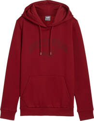 Bluza damska Puma Ess  Logo LAB Hoodie FL bordowa 682987 13