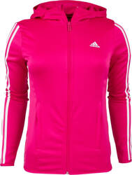 Bluza dla dzieci adidas Designed 2 Move 3-Stripes Hoodie Full Zip różowa HM4485