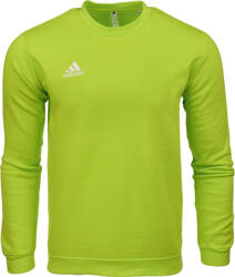 Bluza dla dzieci adidas Entrada 22 Sweat Top limonkowa HC5043