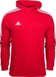 Bluza dla dzieci adidas Tiro 21 Sweat Hoody czerwona GM7338