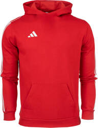 Bluza dla dzieci adidas Tiro 23 League Sweat Hoodie czerwono-biała HS3607