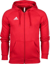 Bluza męska adidas Core 18 FZ Hoody czerwona FT8071