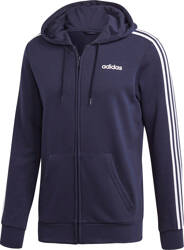 Bluza męska adidas Essentials 3 Stripes FZ FT granatowa DU0471