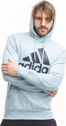 Bluza męska adidas Essentials French Terry Big Logo Hoodie błękitna IS1352