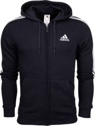 Bluza męska adidas Essentials Full-Zip Hoodie granatowa GK9033