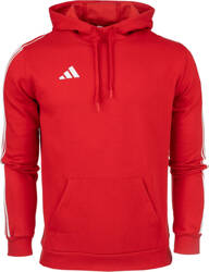 Bluza męska adidas Tiro 23 League Sweat Hoodie czerwono-biała HS3600