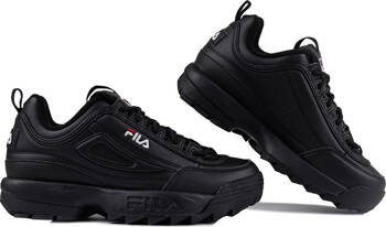 Buty damskie Fila Disruptor czarne 1010302 12V