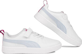 Buty dziecięce Puma Rickie AC PS biało-niebieskie 385836 21