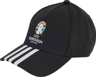 Czapka z daszkiem adidas UEFA Euro 24 Official Emblem czarna IT3313