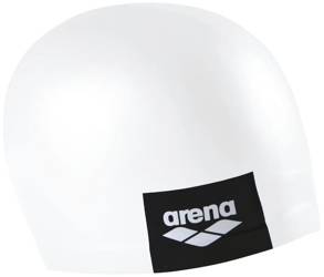 Czepek pływacki silikonowy Arena Logo Moulded biały