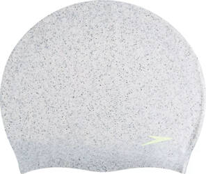 Czepek silikonowy Speedo RECYCLED CAP AF grey/bright zest