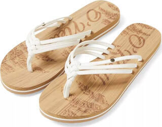 Damskie japonki O'neill DITSY SANDALS snow white rozmiar 37