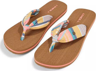 Damskie japonki O'neill DITSY SUN BLOOM™ SANDALS yellow art geo rozmiar 37