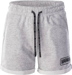 Damskie spodenki dresowe Magnum Caprea Shorts Wo's szare bawełniane rozmiar XL