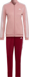 Dres damski adidas Essentials 3-Stripes Track Suit różowy HD4301