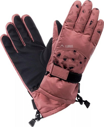 Dziecięce rękawice Elbrus Akemi Jrg różowe rozmiar L/XL