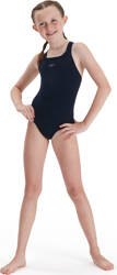 Dziecięcy strój kąpielowy Speedo Dziecięcy Strój Kąpielowy Eco End+ Medalist Jf – Granatowy true navy rozmiar 11-12