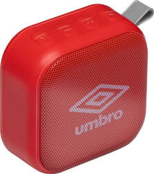 Głośnik bezprzewodowy przenośny mobilny bluetooth zestaw głośnomówiący 3w Umbro czerwony