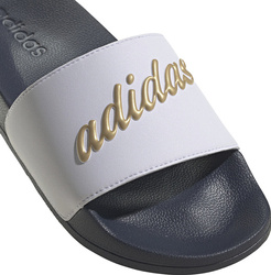 Klapki damskie adidas Adilette Shower biało-granatowe GZ5930