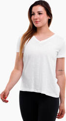 Koszulka damska 4F biała H4Z22 TSD352 10S