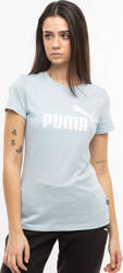 Koszulka damska Puma ESS Logo Tee błękitna 586775 25