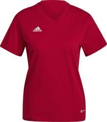 Koszulka damska adidas Entrada 22 Tee czerwona HC0441