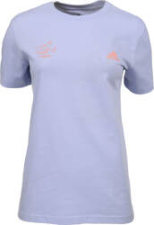 Koszulka damska adidas Signature Tee fioletowa GV1344