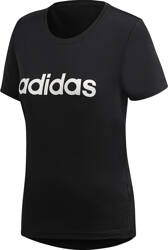 Koszulka damska adidas W D2M Lo Tee czarna DS8724