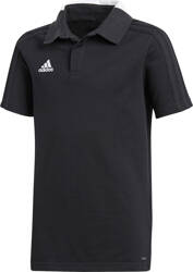 Koszulka dla dzieci adidas Condivo 18 Cotton Polo JUNIOR czarna CF4373