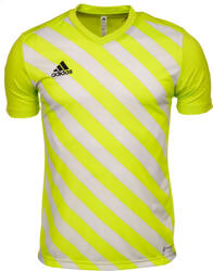 Koszulka dla dzieci adidas Entrada 22 Graphic Jersey żółto-szara HF0133