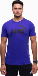 Koszulka męska Puma Essential Logo Tee fioletowa 586667 26